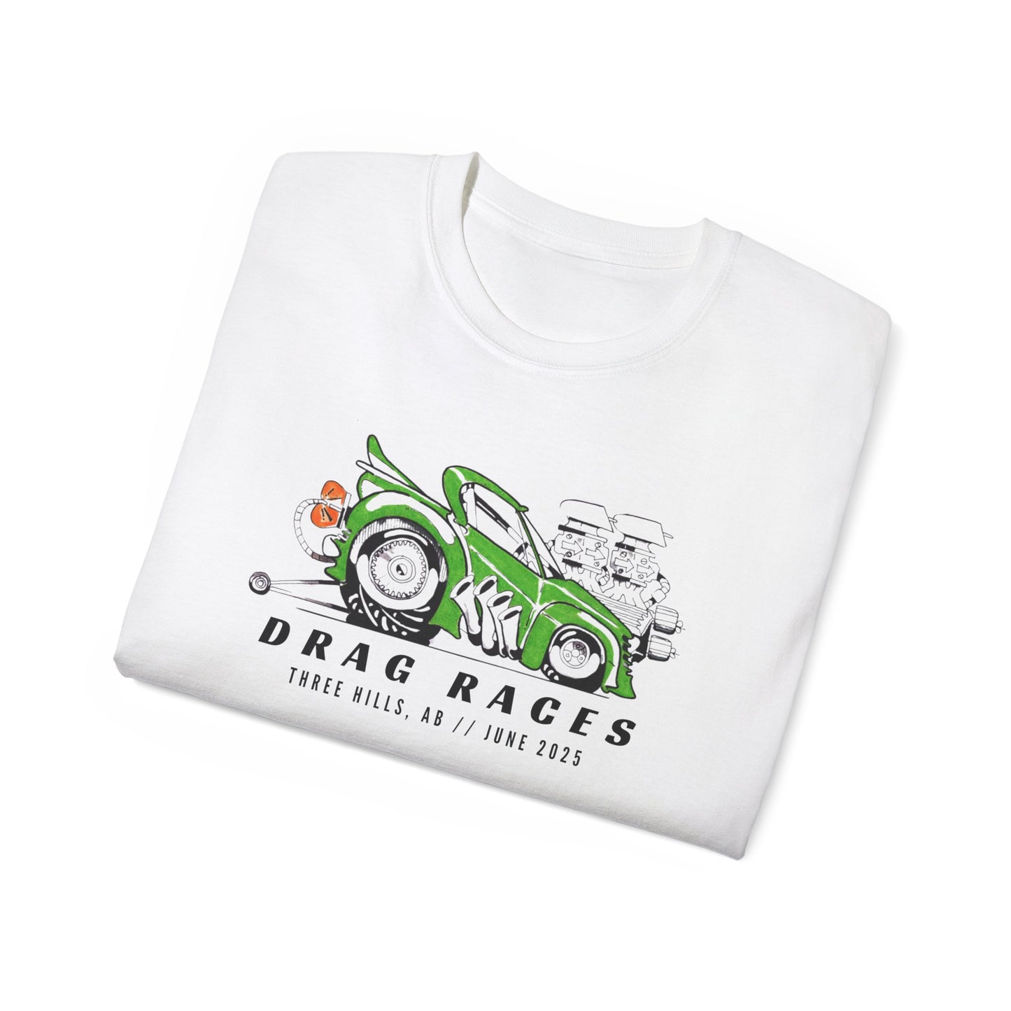 Three Hills 2025 Drag Races - Unisex T-shirt