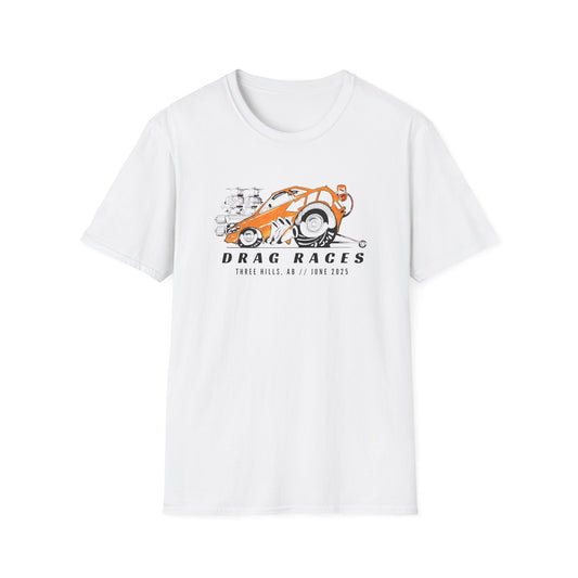 Three Hills 2025 Drag Races - Unisex t-shirt